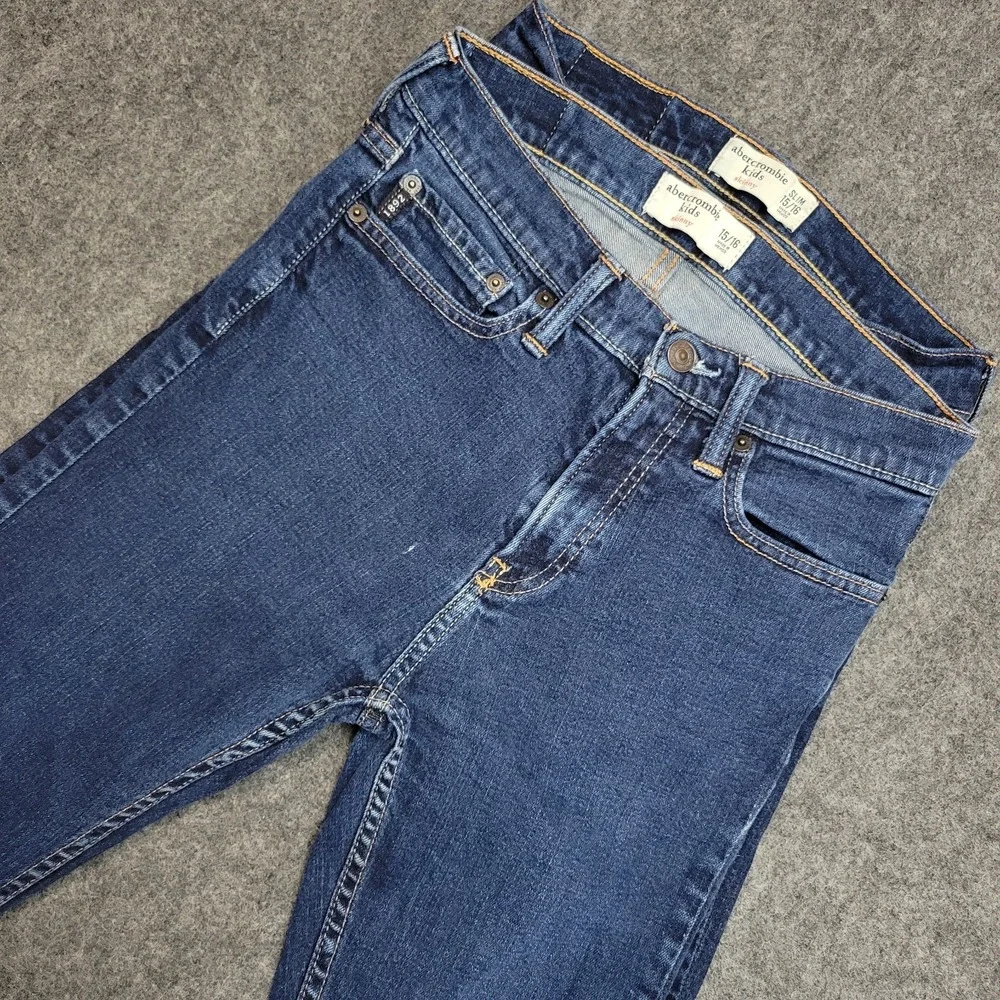 Abercrombie Jeans Kids 15/16 Denim Streetwear Slim Skinny Leg MIX LOT Bundle - Picture 1 of 16